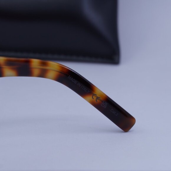 Saint Laurent SL560 003  Square Sunglasses - Havana/Brown - Picture 6 of 10